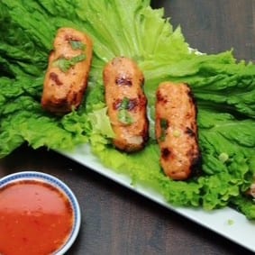 Ws3. Shrimp Pate On Sugar Cane.