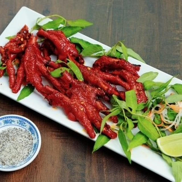Ap13.Grilled Chicken Feet W/ Sate.