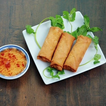Ap1. Fried Crispy Egg Rolls.