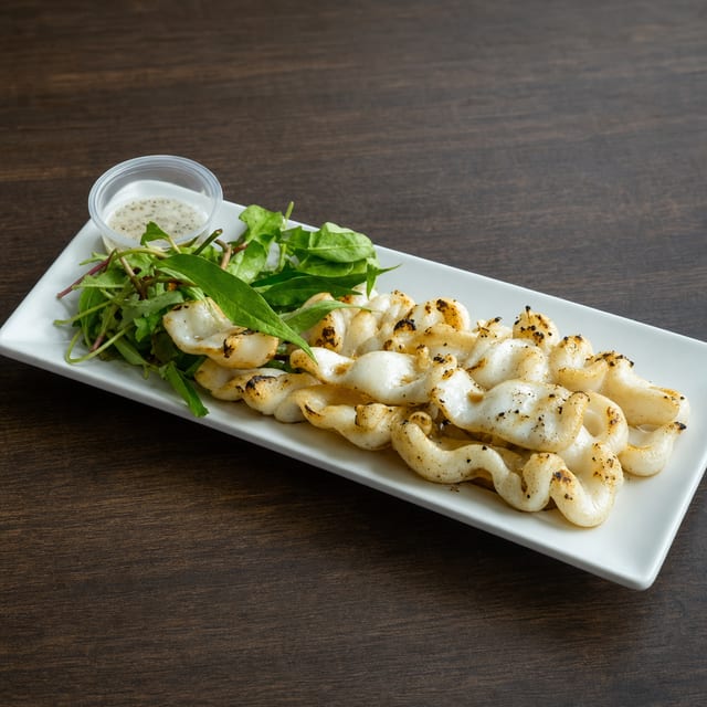 Ws2. Grilled Cuttlefish With Sate (Spicy).