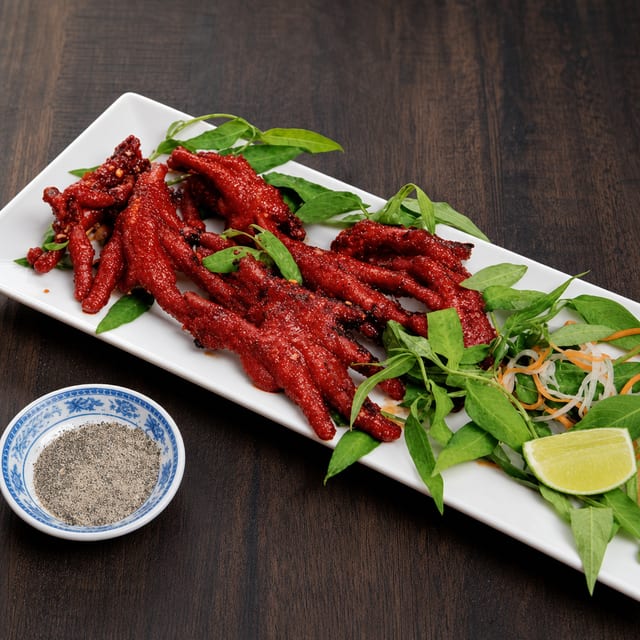 Ap13.Grilled Chicken Feet W/ Sate.