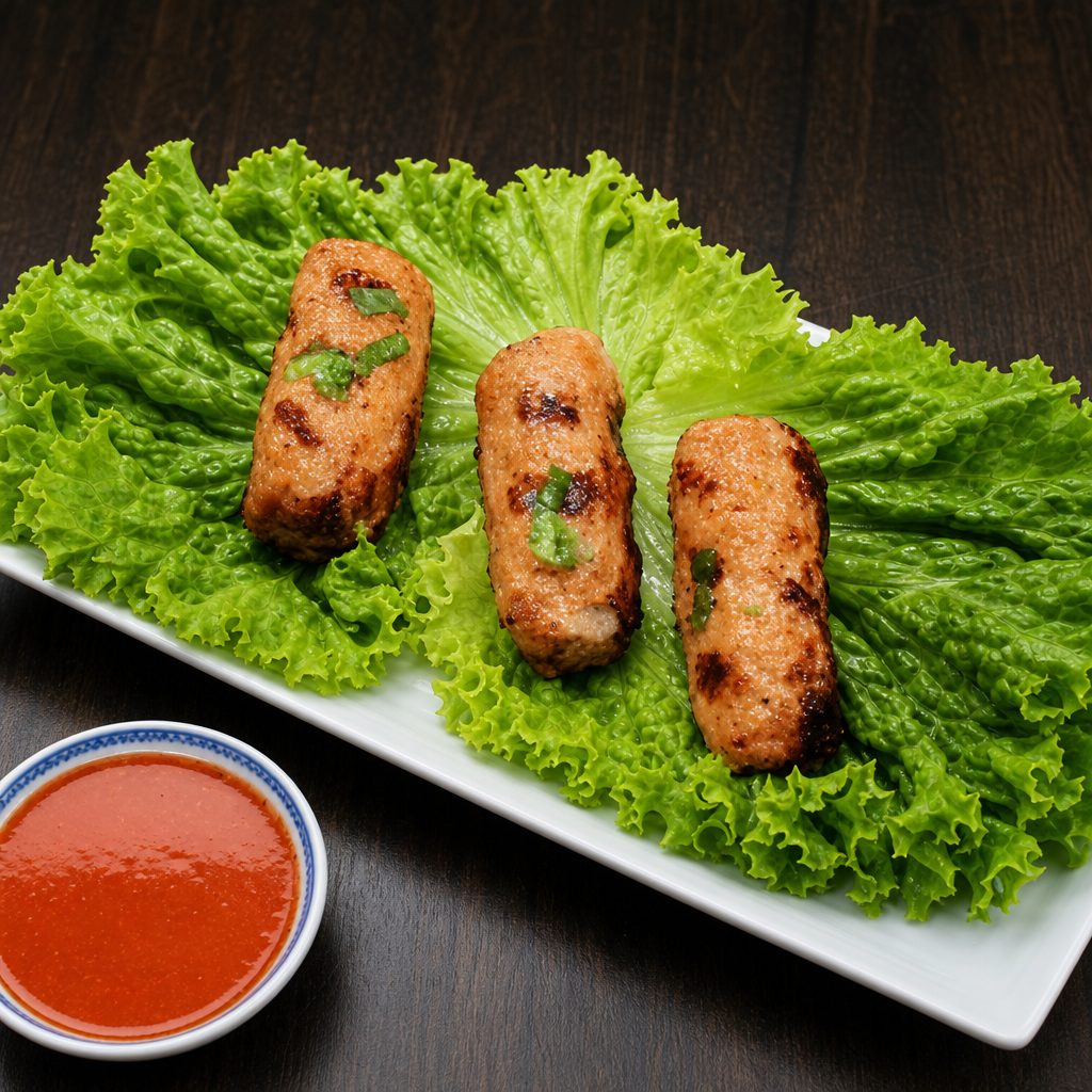 Ws3. Shrimp Paste On Sugar Cane.