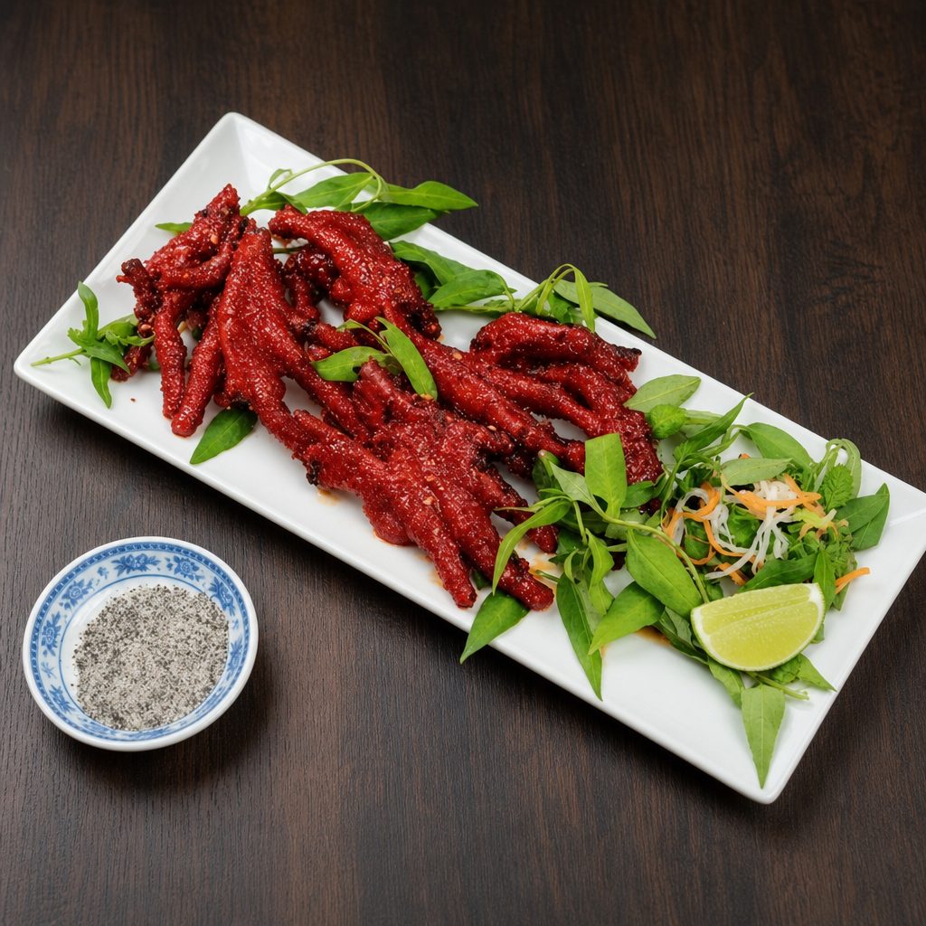 Ap13.  Chicken Feet W/ Sate.