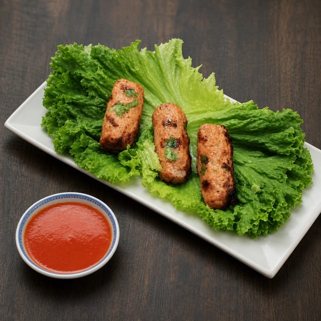 Ws3. Shrimp Paste On Sugar Cane.