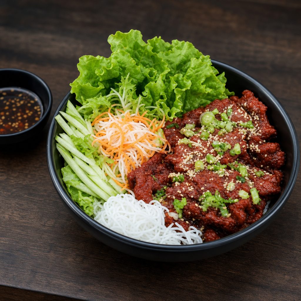 Vr2.Vermicelli With Choice Of Meat.