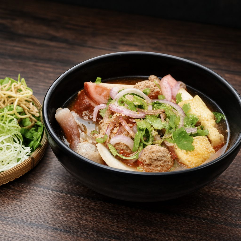 Ws1. Hue Style Spicy Noodles Soup.