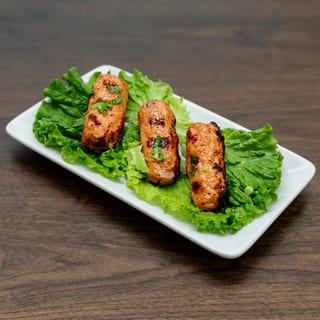 Ws4. Rice Paper Wrapped With Shrimp Paster On