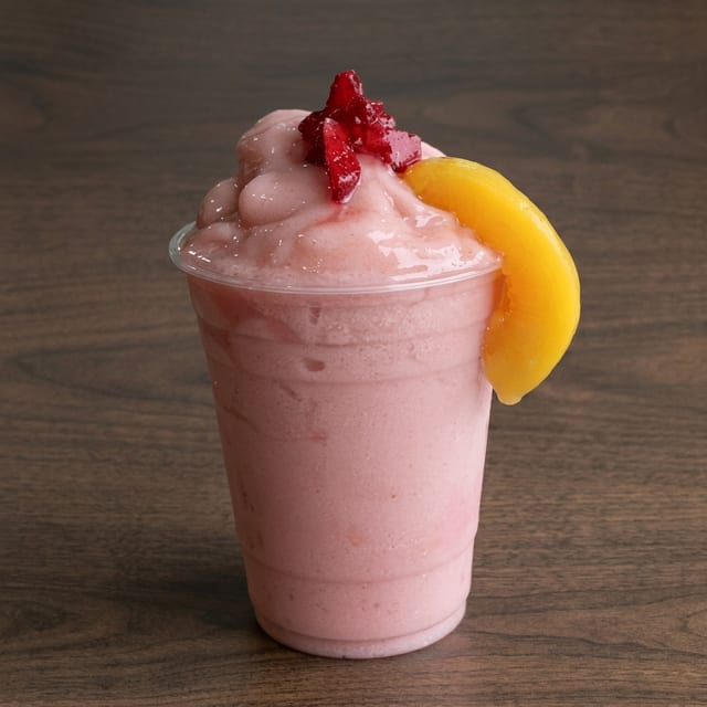 S4. Peach Fuzz Smoothie.