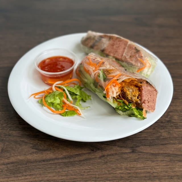 Ap9.Grilled Pork Sausage Rolls (NEM NUONG).