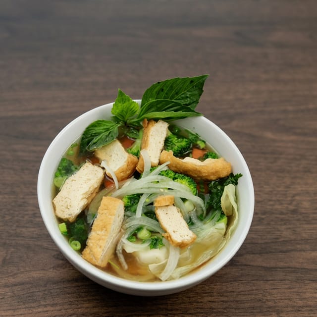 B4.Vegetarian Pho.