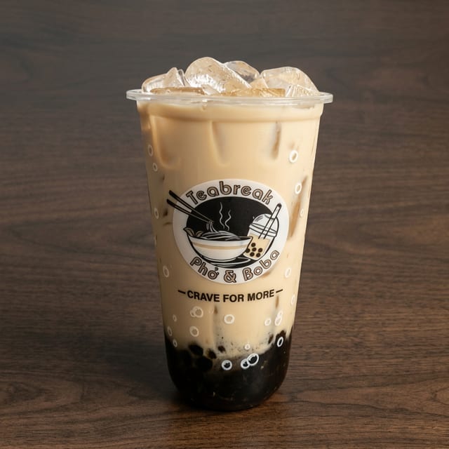 Mt12. Peach Milk Tea.