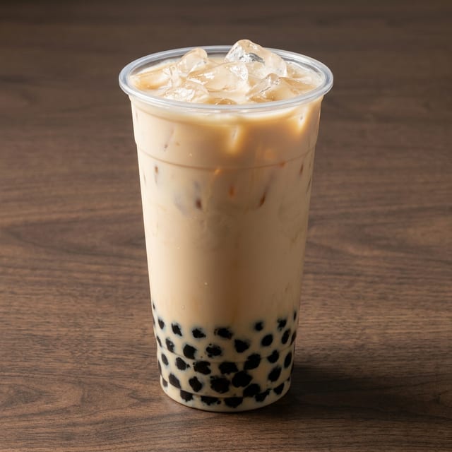 Mt2. Jasmine Green Milk Tea.