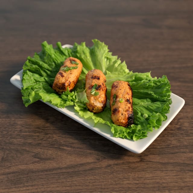 Ws3. Shrimp Paste On Sugar Cane.